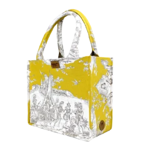 Cabas HISTORY Jaune - Large