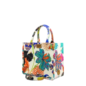 Cabas KIMONO FLOWERS - Medium