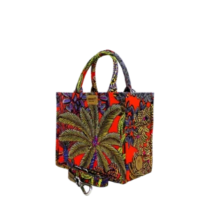 Cabas MAJORELLE Rouge - Medium