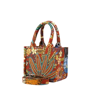 Cabas  NOUVEAU MONDE Terracotta - Small