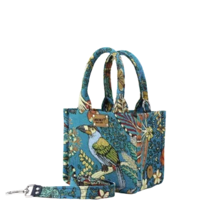 Cabas NOUVEAU MONDE Bleu - Small