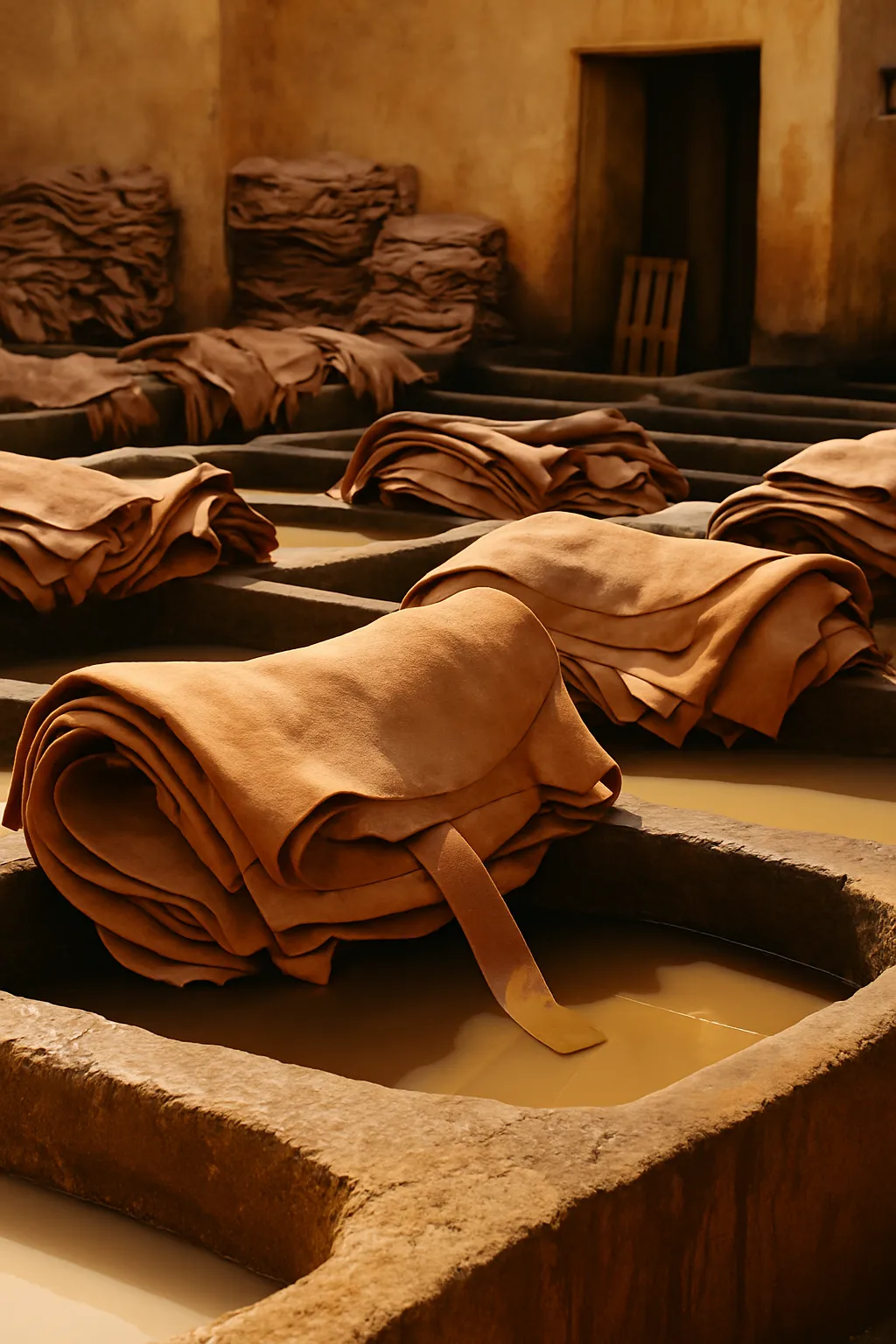 Cuir tanné végétal